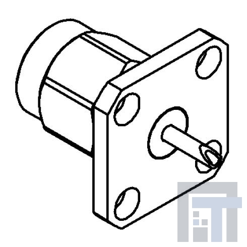 R125433001 РЧ соединители / Коаксиальные соединители SMA(M) STR S QF