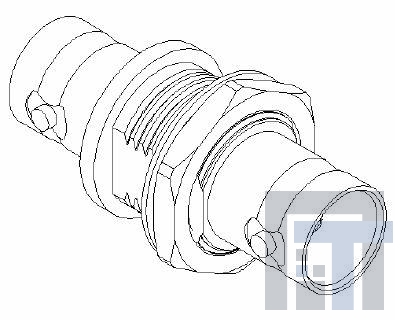 R142720700W РЧ адаптеры - внутрисерийные RACC F-F ECR