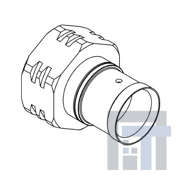 R183031007 РЧ соединители / Коаксиальные соединители StrPlugScrewSoldTyp Cbl1/2''Spirlsupeflx