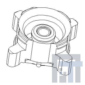 R223424000 РЧ соединители / Коаксиальные соединители MMBX(F) PCB SMT