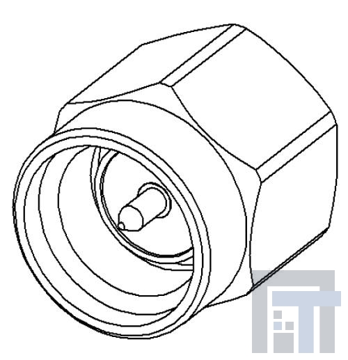 R404N01000 РЧ-клеммы TERM SMA M 18 GHZ 2W