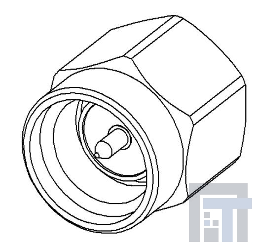 R404N05000 РЧ-клеммы TERM SMA Male 18 GHz 1W