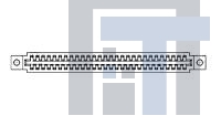 1-583864-7 Стандартные краевые разъемы HOUSING CSTL 125 C/L 40 POS