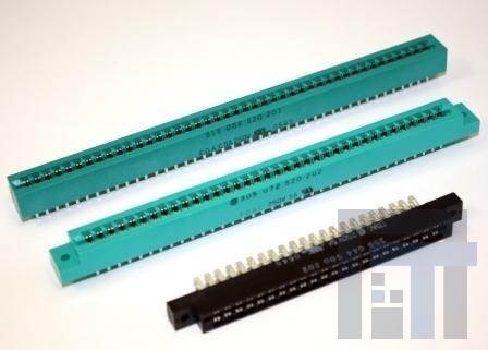 305-012-520-202 Стандартные краевые разъемы 12P SOLDER TAIL 3.56mm ROW SPACE