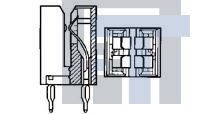 5-119341-1 Стандартные краевые разъемы MODULE GROUND 50 AU