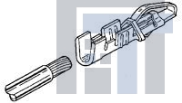 583204-2 Стандартные краевые разъемы CONT AMP LF