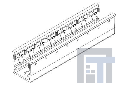 CTJ-3A-03 Клеммные коммутационные модули RAIL ASSY