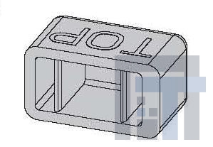 2058128-1 Осветительные коннекторы 2 POS DUST COVER