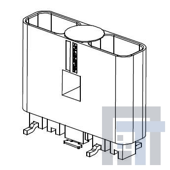 2106053-6 Осветительные коннекторы Assembly Vertical SMT Header