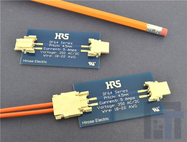 DF64-3P-4-5H(21) Осветительные коннекторы 3P R/A PIN HDR SMT