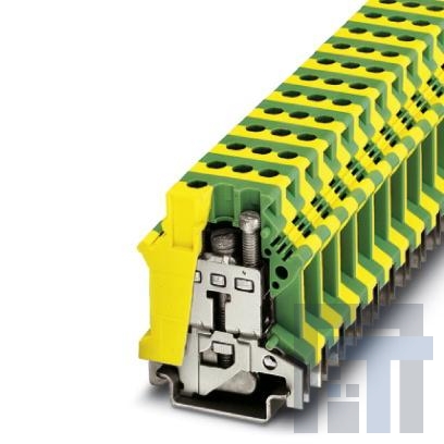 0443023 Клеммные колодки для DIN-рейки USLKG16 N 12.2mm FEEDTHRU GRND