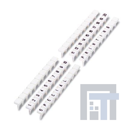 0824273 Комплектующие для клеммных колодок BN-ZB 5/WH CUS 1 strip is 1 piece