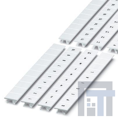 0824936 Комплектующие для клеммных колодок ZB 10/OG CUS 1 strip is 1 piece