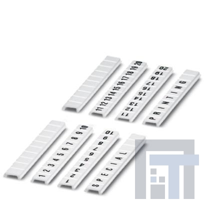 0825023 Комплектующие для клеммных колодок ZBF 4 CUS 1 strip is 1 piece