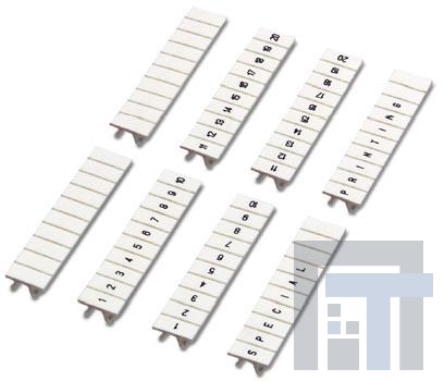 0829128 Комплектующие для клеммных колодок ZB 9 CUS 1 strip is 1 piece