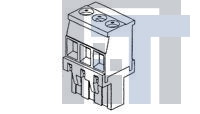 1-1546122-0 Съемные клеммные колодки EUROSTYLE 10POS VERT PLUG STCK