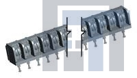 1-1546174-0 Клеммные колодки с изолирующими перегородками 6STR-18-006 #6 TRIBARRIER