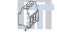 1-1546215-2 Фиксированные клеммные колодки TERMI-BLOK PCB MOUNT 90 2P.