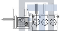 1-1776253-0 Фиксированные клеммные колодки R/A TOP WIRE ENTRY 3.5MM HT