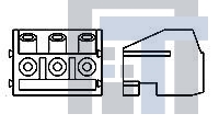 1-1776263-2 Съемные клеммные колодки TERM BLK 90 DEGREE STACKING