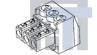 1-1986345-8 Съемные клеммные колодки 18P TERMIBLOK3,81,BK PLUG STACK