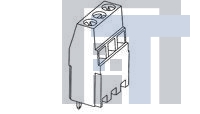 1-282901-2 Фиксированные клеммные колодки TERM-BLK PCB MT 3RD 12P.5.08 Marked