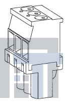 1-284041-2 Съемные клеммные колодки PLUG 12P VERT 5.08mm