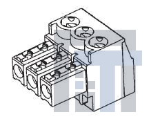 1-284506-0 Съемные клеммные колодки 10P TERMI-BLOK PLUG