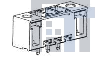 1-284519-6 Съемные клеммные колодки HDR 16P VERT 3.81MM