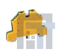 10134280-001LF Клеммные колодки для DIN-рейки EARTH SCREW TERMINAL BLO-CK E6