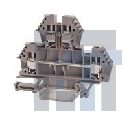 10134289-001LF Клеммные колодки для DIN-рейки TWO STAGE CROSS CONN SCREW TERM BLOCK D