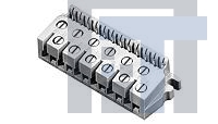 1437410-8 Клеммные колодки с изолирующими перегородками PCB1A12A=PCB1A ASSY 12 CIR AU