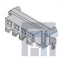 151-CJ9028-E Клеммные колодки с изолирующими перегородками COMPRESSION TERM 4