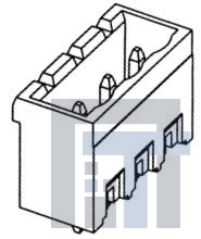 1546109-2 Съемные клеммные колодки HEADER 2 POS TIN R/A