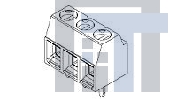 1776113-3 Фиксированные клеммные колодки 3P SIDE ENTRY 3.81mm