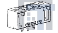 1776133-4 Съемные клеммные колодки 4P VERT HEADER CONN 3.81MM 300V 11A BLK