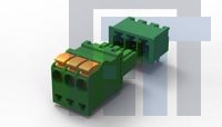 1986692-3 Съемные клеммные колодки 3.5MM R/HAND 3 POS STR SPRING PLG
