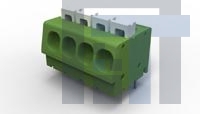 1986712-2 Фиксированные клеммные колодки 5.08MM S/E SPRING 2P SCREWLESS TERM BLOCK