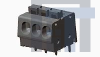 1986775-3 Съемные клеммные колодки SCREWLESS, SW,3P, 5.08 PCB, Low Amp