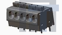 1986775-5 Съемные клеммные колодки SCREWLESS, SW,5P, 5.08 PCB, Low Amp