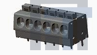 1986775-6 Съемные клеммные колодки SCREWLESS, SW,6P, 5.08 PCB, Low Amp