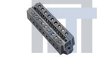 2-1437410-9 Клеммные колодки с изолирующими перегородками PCB1B15A=PCB1B ASSM (15 CKTS)