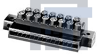 2-1437411-4 Клеммные колодки с изолирующими перегородками PCB3S10A=CONNECTOR SINGLESIDEG