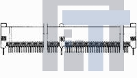 2-145090-5 Клеммные колодки с изолирующими перегородками HSSE CONN ASSY 110 DUAL POS
