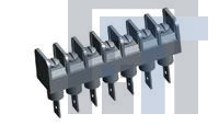2-1546700-5 Клеммные колодки с изолирующими перегородками JC6-Q407-07 JC6 ASSEMBLY