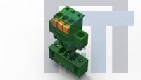 2-1986723-0 Съемные клеммные колодки 3.5MM R/HAND 20 POS STR SPRNG PLG W/FLNG
