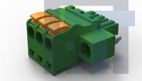 2-1986724-2 Съемные клеммные колодки 3.81MM R/HAND 22 POS STR SPRNG PLG W/FLNG