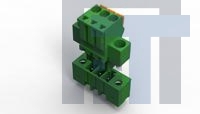 2-1986725-0 Съемные клеммные колодки 3.5MM L/HAND 20 POS STR SPRNG PLG W/FLNG