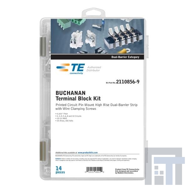 2110856-9 Клеммные колодки с изолирующими перегородками High Temp Device 33 PC Kit