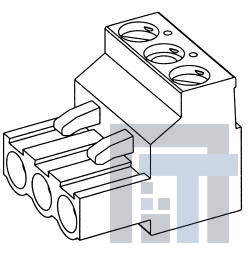 282809-4 Съемные клеммные колодки 4 POS TERM-BLOK PLUG